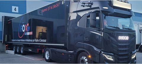 Flocage camion Fox Ten Logistique